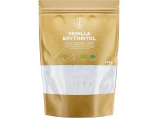 BrainMax Pure Erythritol Vanilka, moučka, BIO, 500 g