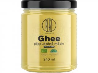 BrainMax Pure - Ghee, přepuštěné máslo GHÍ, BIO, 340 ml