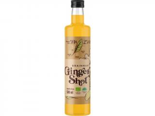 BrainMax Pure Ginger Shot, zázvorová štáva s kurkumou, BIO, 500 ml