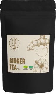 BrainMax Pure Ginger Tea, zázvorový čaj, BIO, 50 g
