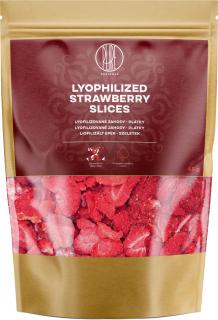 BrainMax Pure Lyofilizované jahody, plátky, 45 g