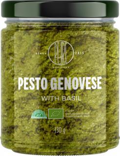 BrainMax Pure Pesto Genovese, bazalkové pesto, BIO, 130 g