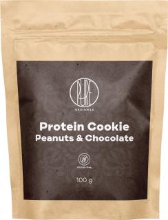 BrainMax Pure Protein Cookie, Arašídy & Čokoláda, 100 g