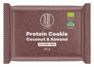 BrainMax Pure Protein Cookie, Kokos & Mandle, BIO, 60 g
