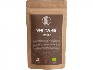BrainMax Pure Shiitake prášek, BIO, 100g