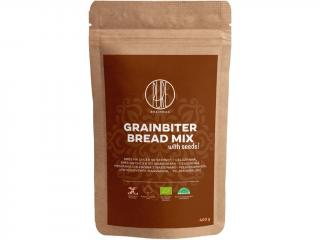 BrainMax Pure Směs na chléb se semínky, celozrnná, 400 g, BIO