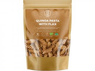 BrainMax Pure Těstoviny z quinoy se lnem, spirály, BIO, 250 g