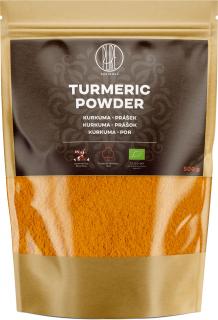 BrainMax Pure Turmeric Powder, Kurkuma BIO prášek, 500 g