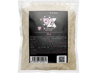 BrainMax Women Beauty Protein, protein pro ženy s kolagenem, keratinem a vitamíny, 35 g, VZOREK, 4 varianty Příchuť: Black Cherry