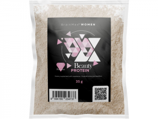 BrainMax Women Beauty Protein, protein pro ženy s kolagenem, keratinem a vitamíny, 35 g, VZOREK, 4 varianty Příchuť: Panettone