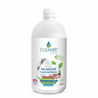 CLEANEE EKO Sprej na NÁDOBÍ s aktivní pěnou a vůní rebarbory 1 L