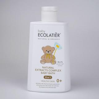 ECOLATIER - 8v1 Dětský přírodní komplex, přísada do koupele 0+, 250 ml, EXPIRACE 10/24