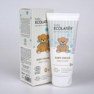 ECOLATIER - Dětský krém pro každodenní péči 0+, 100 ml, EXPIRACE