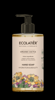ECOLATIER - Tekuté mýdlo na ruce, hydratace a krása, KAKTUS, 460 ml