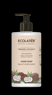 ECOLATIER - Tekuté mýdlo na ruce, krása a oživení, KOKOS, 460 ml