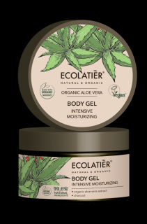 ECOLATIER - Tělový gel, intenzivní hydratace, ALOE VERA, 250 ml