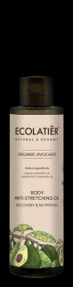 ECOLATIER - Tělový olej proti striím, obnova a výživa, AVOKÁDO, 200 ml