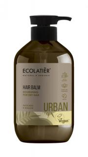 ECOLATIER URBAN - Vyživující balzám na suché vlasy, Avokádo a Sléz, 400 ml