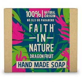 Faith in Nature - Dračí ovoce rostlinné tuhé mýdlo, 100g