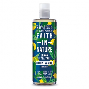 Faith in Nature - Sprchový gel Citron & TeaTree, 400 ml