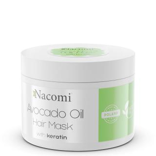 Nacomi - Avokádová maska ​​na vlasy s keratinem, obnovující, 200 ml