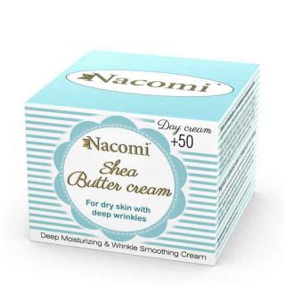 Nacomi - Denní krém s bambuckým máslem, pro pleť +50, 50 ml