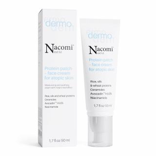 Nacomi Dermo - Proteinová náplast - krém pro atopickou pleť, 50 ml