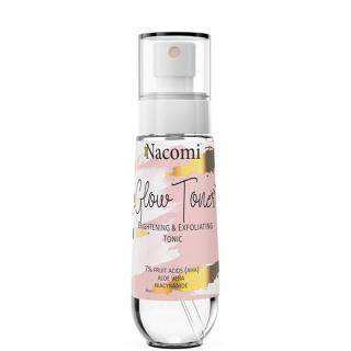 Nacomi - Exfoliační a rozjasňující tonikum, suchá pleť, 80 ml