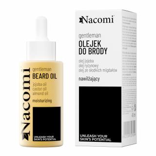 Nacomi Gentleman - Pánský olej pro péči o vousy, 40 ml