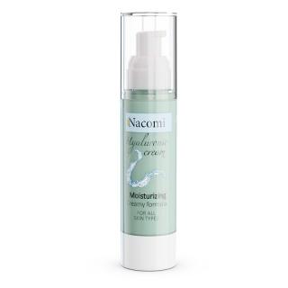 Nacomi - Hyaluronový krémový gel na obličej, Anti-Aging, 50 ml