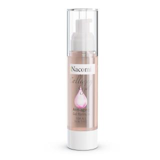 Nacomi - Kolagenové gelové sérum na obličej, Anti-Aging, 50 ml