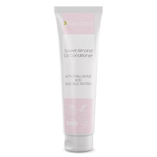 Nacomi - Mandlový vlasový kondicionér s rýžovými proteiny, hydratační, 150 ml