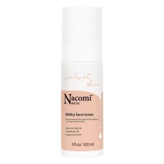 Nacomi Next Lvl. - Hydratační mléko na obličej, Velvet skin, 100 ml