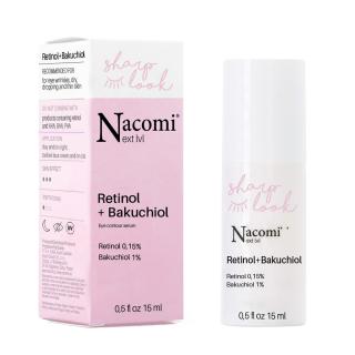Nacomi Next Lvl. - Oční sérum proti vráskám retinol + bakuchiol, 15 ml