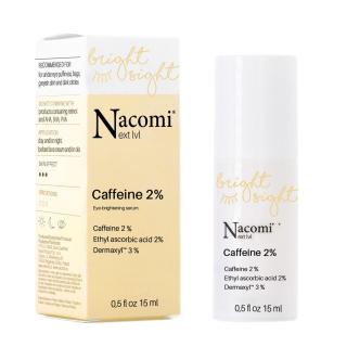 Nacomi Next Lvl. - Rozjasňující oční sérum s kofeinem 2% , 15 ml