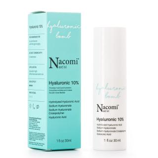 Nacomi Next Lvl. - Sérum kyselina Hyaluronová 10%, elixír mládí,  30 ml