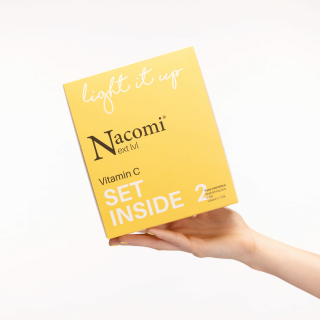 Nacomi Next lvl. - Vánoční dárková sada - Vitamín C projasnění pleti, 2ks