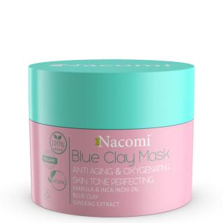 Nacomi - Okysličující maska z modrého jílu, ​​proti vráskám, 50ml