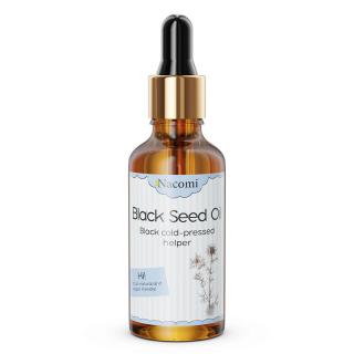 Nacomi - Olej z černého kmínu s pipetou (tělo, vlasy, nehty) 50 ml