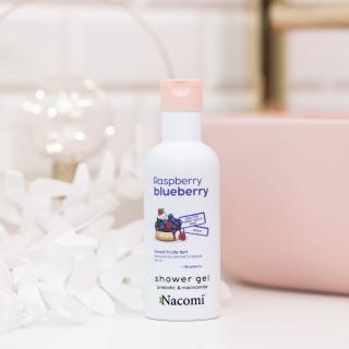 Nacomi - Sprchový gel, malina - borůvka, 300 ml
