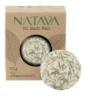 NATAVA - olejová koule do koupele - Citronová tráva, 50 g