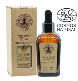 NATAVA - Tělový olej Makadamie, 100 ml