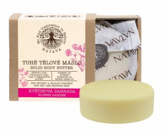 NATAVA - Tuhé tělové máslo - Květinová zahrada, 100 g