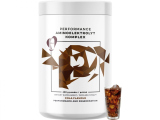 Performance Amino Electrolytes Complex, EAA + Elektrolyty, 600g, 3 příchutě Příchuť: Cola