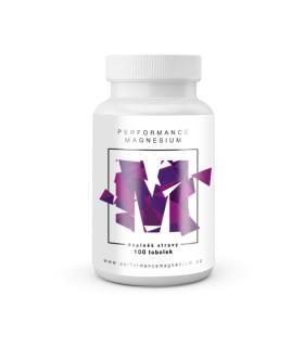 Performance Magnesium 1000 mg, 100 kapslí, (Hořčík 200 mg + Vitamín B6)