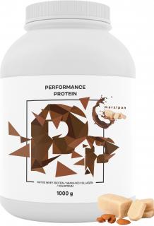 Performance Protein, nativní syrovátkový protein, marcipán, 1000 g