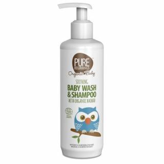 Pure Beginnings -  Zklidňující tekuté mýdlo a šampon s Baobabem BIO pro miminka, 250ml