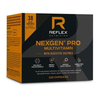 Reflex - Nexgen® PRO + Digestive Enzymes, 120 kapslí