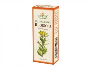 Rhodiola - Bylinné kapky