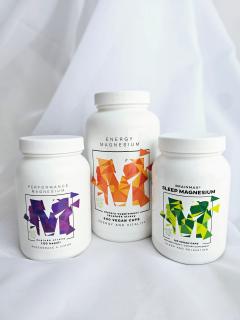 Výhodná sada - Magnesium 3x jinak - Energie, Sportovní výkon a Spánek